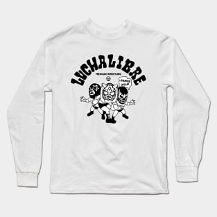 mexican wrestling lucha libre11 Long Sleeve T-Shirt